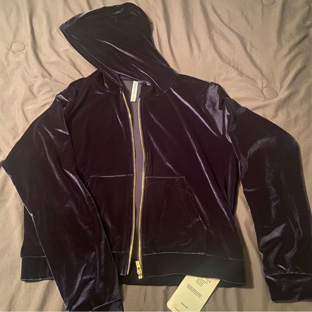 Blue Velvet Hoodie by Fabletics